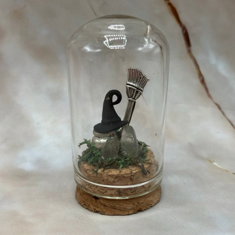 Witch Jars | Tiny Terrarium Ornaments | 2 Sizes