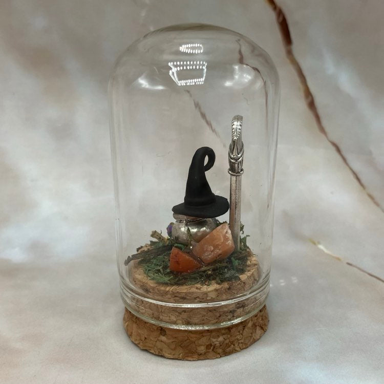 Witch Jars | Tiny Terrarium Ornaments | 2 Sizes