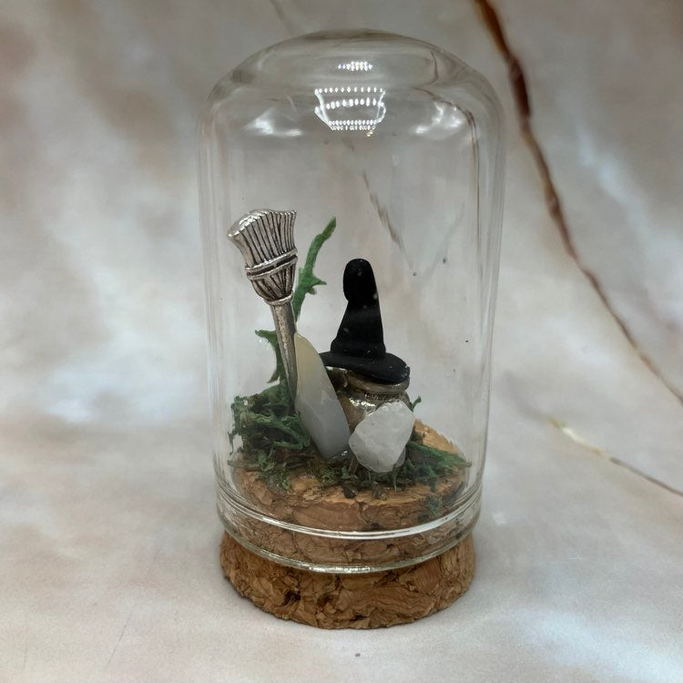 Witch Jars | Tiny Terrarium Ornaments | 2 Sizes