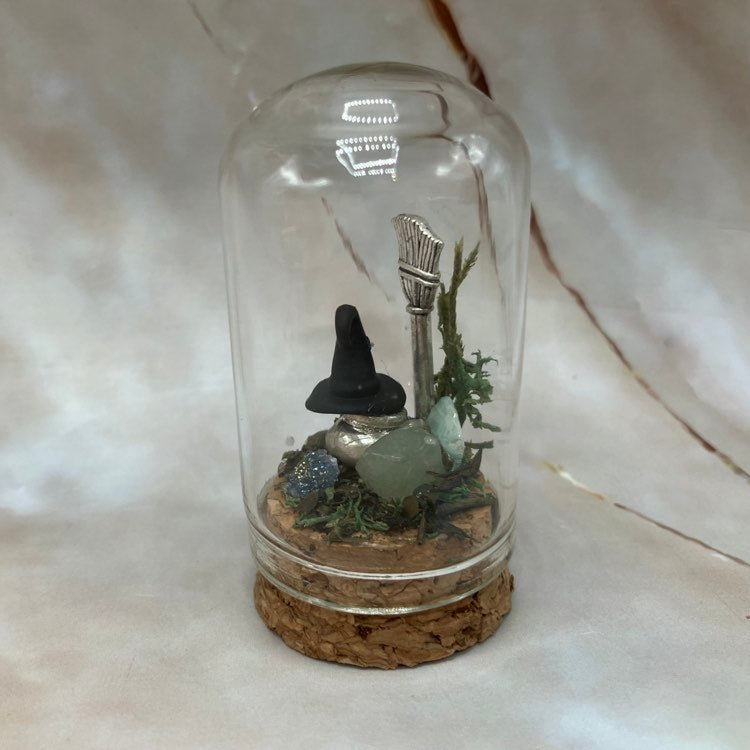 Witch Jars | Tiny Terrarium Ornaments | 2 Sizes