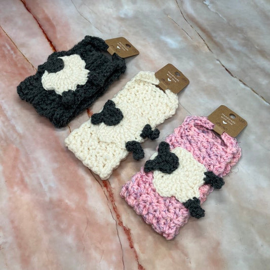 Crochet Sheep Mug Hugs | 5 Colours