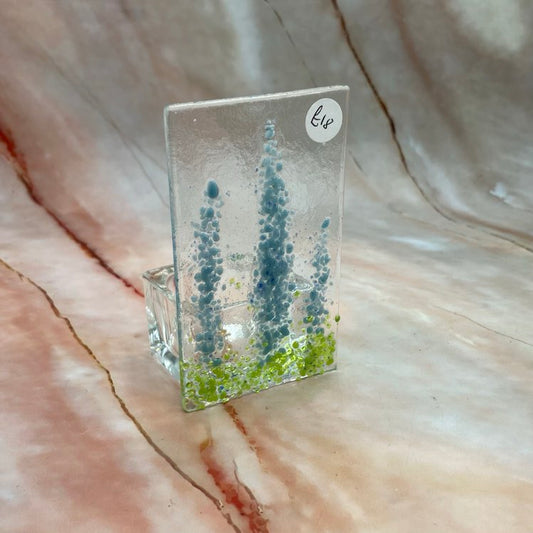 Flower Tealight Holders | Fused Glass |