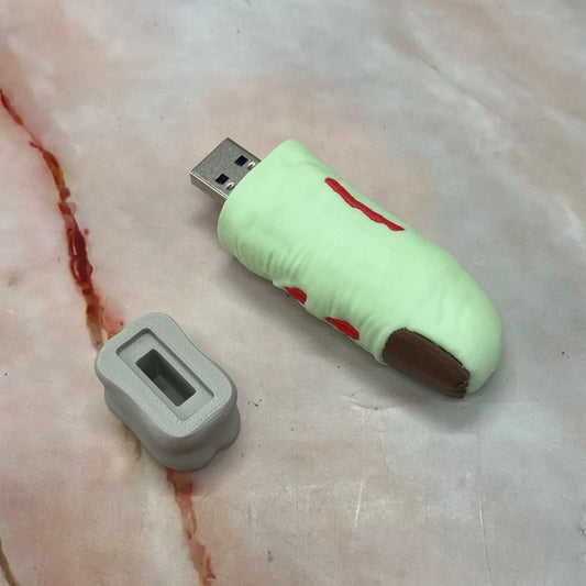 64GB Zombie Thumb Drive | 3D Printed