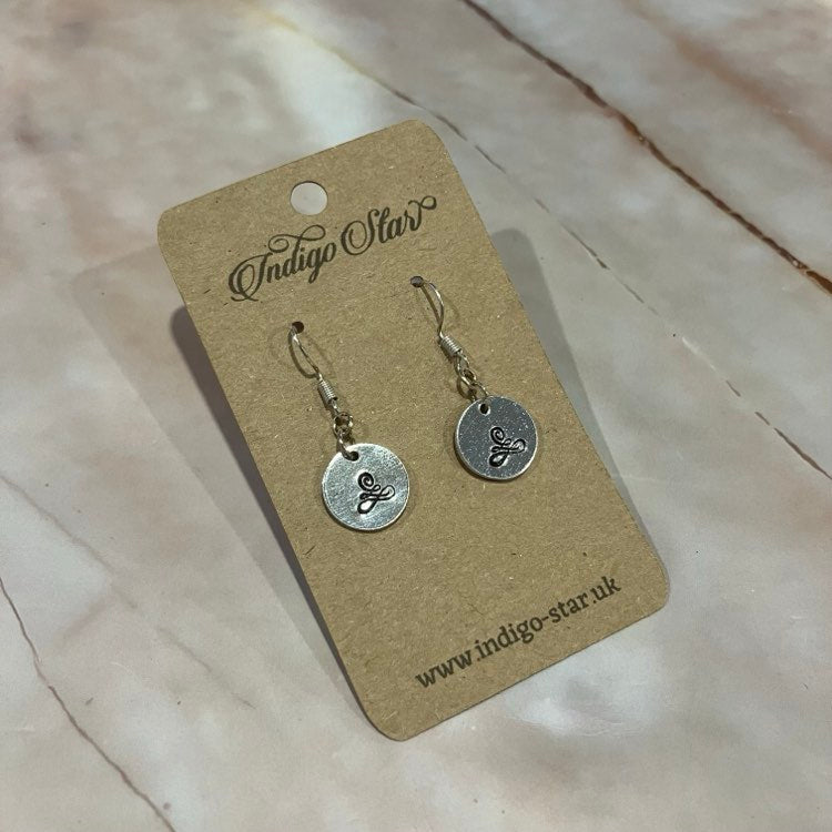 Hand-Stamped Aluminium Earrings | Various Designs