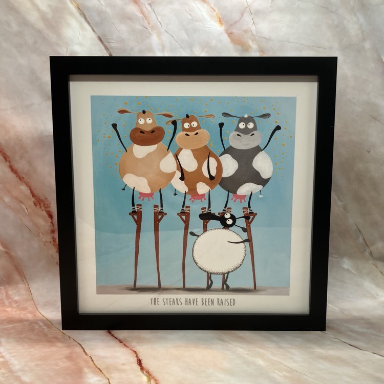 Whimsical Sheep Art | Framed Prints