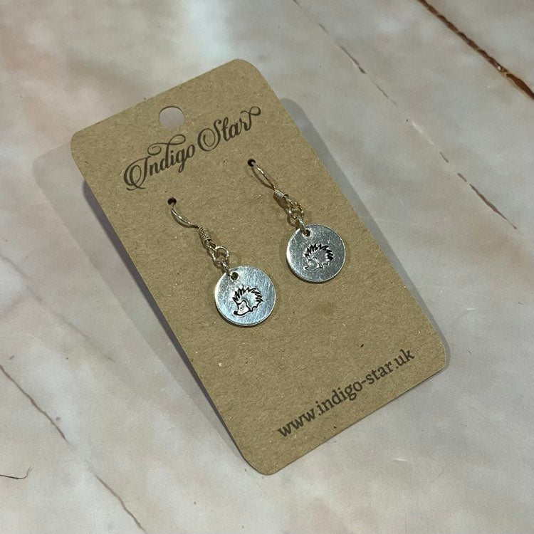 Hand-Stamped Aluminium Earrings | Various Designs