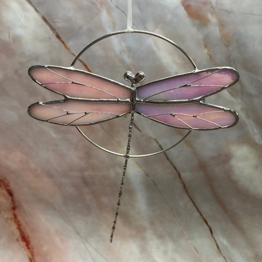 Hanging Dragonflies | Stained Glass | Various Colours