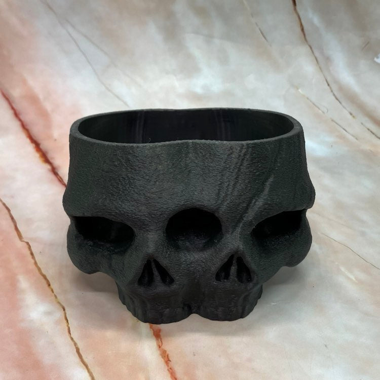 3D Printed Skull Plant Pots | Various Colours