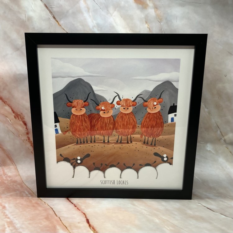 Whimsical Sheep Art | Framed Prints