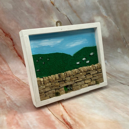 Miniture Dry Stone Wall Pictures | 4 Designs