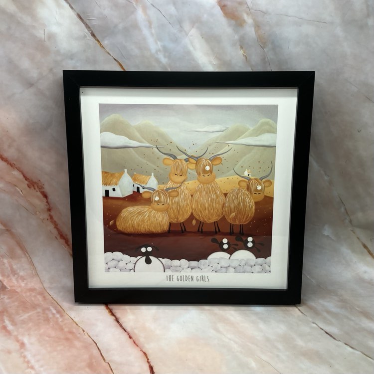 Whimsical Sheep Art | Framed Prints