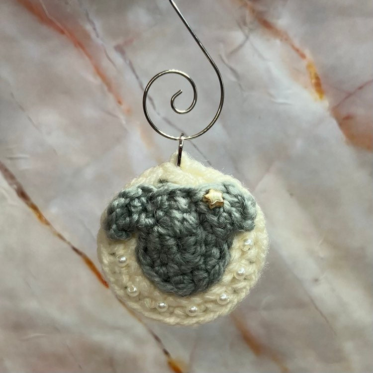 Crochet Sheep Hanging Decorations