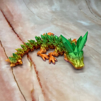 3D Printed Crystal Dragons & Eggs  | 2 Sizes | Various Colours