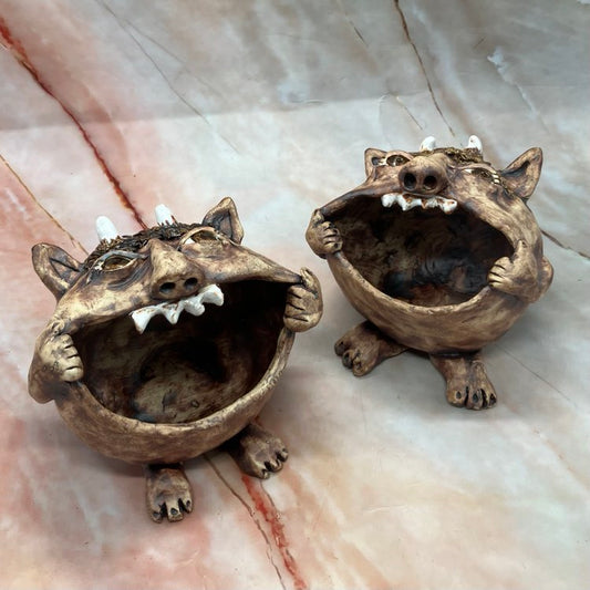 Ceramic Salt Devils | 2 Sizes