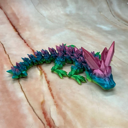 3D Printed Crystal Dragons & Eggs  | 2 Sizes | Various Colours