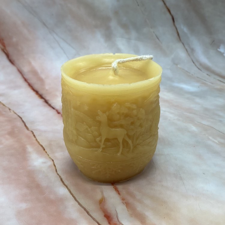 Handmade Beeswax Candles | The Christmas Collection