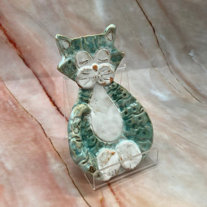 Ceramic Cat Spoon Rests | Various Colours