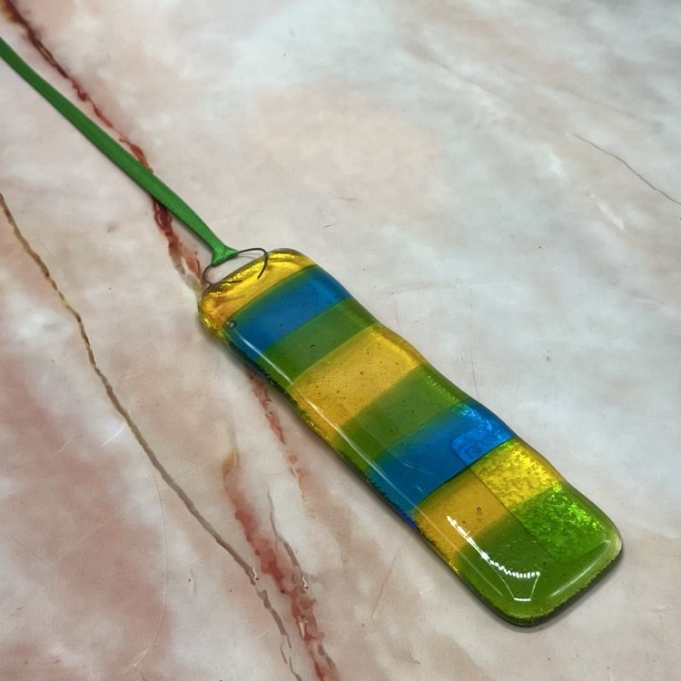 Multi Coloured Fused Glass Window Hangs | Choose Your Colour!