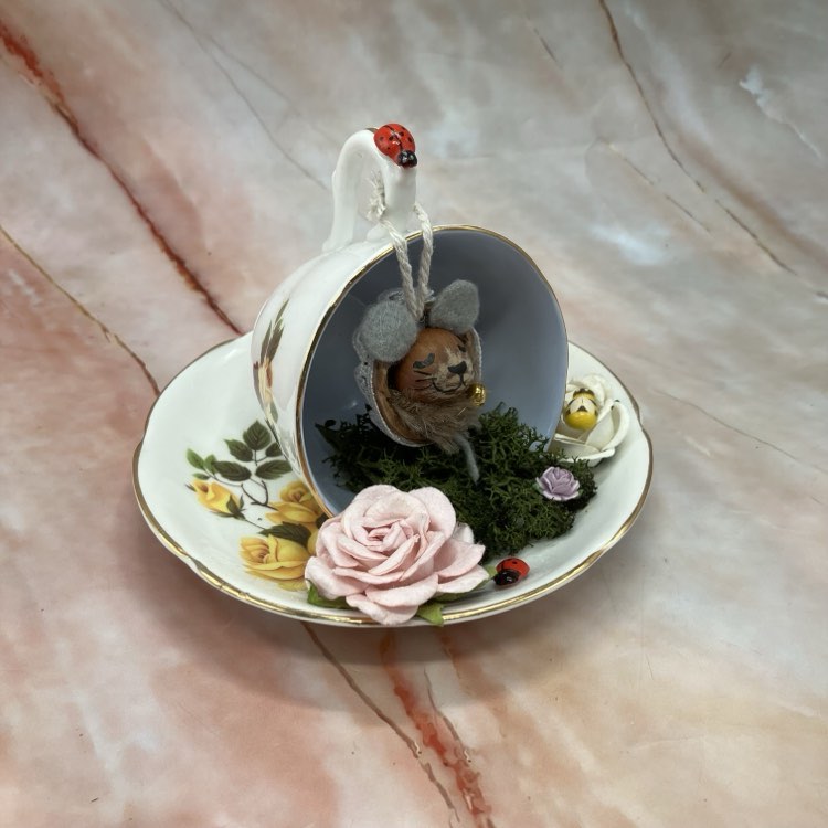 Decorative Teacup Gardens | Upcycled Teacups