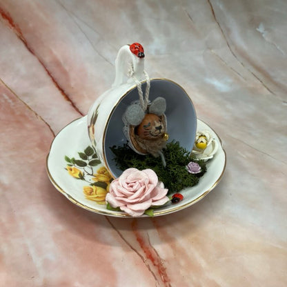 Decorative Teacup Gardens | Upcycled Teacups