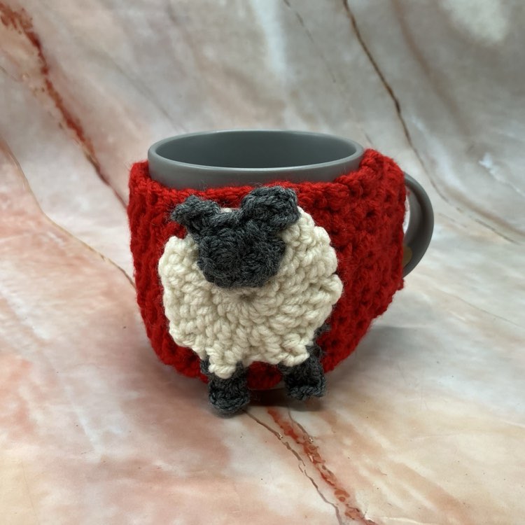 Crochet Sheep Mug Hugs | Various Designs