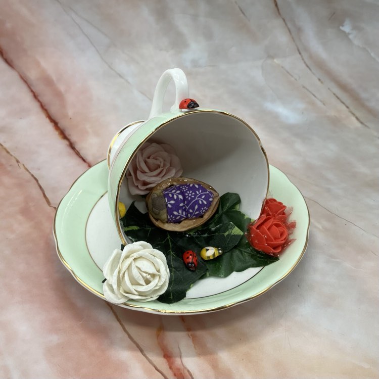 Decorative Teacup Gardens | Upcycled Teacups