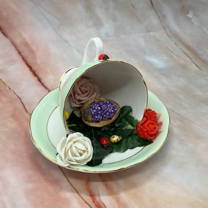 Decorative Teacup Gardens | Upcycled Teacups