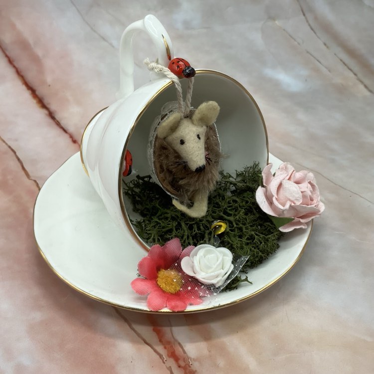 Decorative Teacup Gardens | Upcycled Teacups