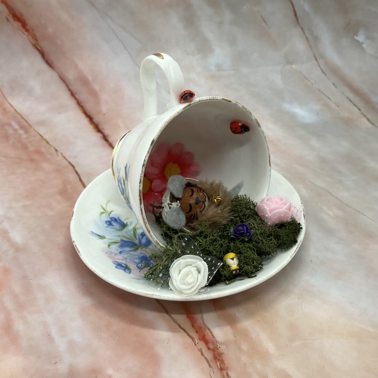 Decorative Teacup Gardens | Upcycled Teacups