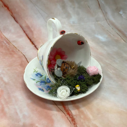 Decorative Teacup Gardens | Upcycled Teacups