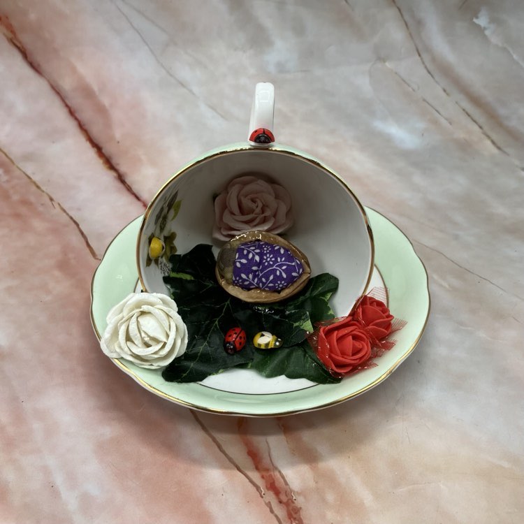 Decorative Teacup Gardens | Upcycled Teacups