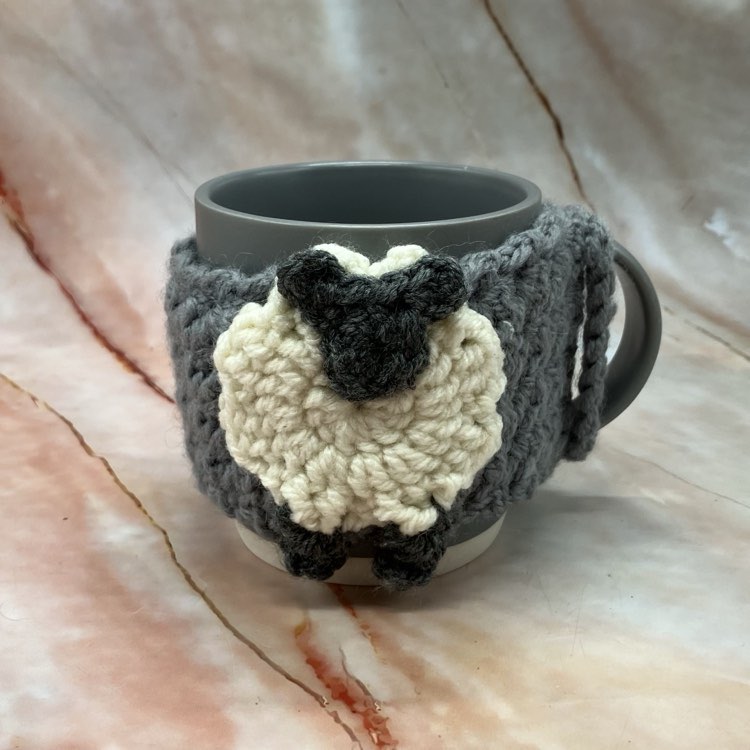 Crochet Sheep Mug Hugs | Various Designs