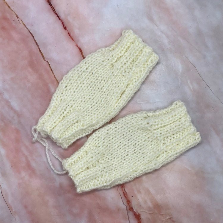 Handmade Acrylic Wool Childrens Wrist Warmers | Various Colours & Sizes