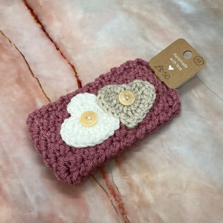 Crochet Heart Mug Hugs | Various Designs