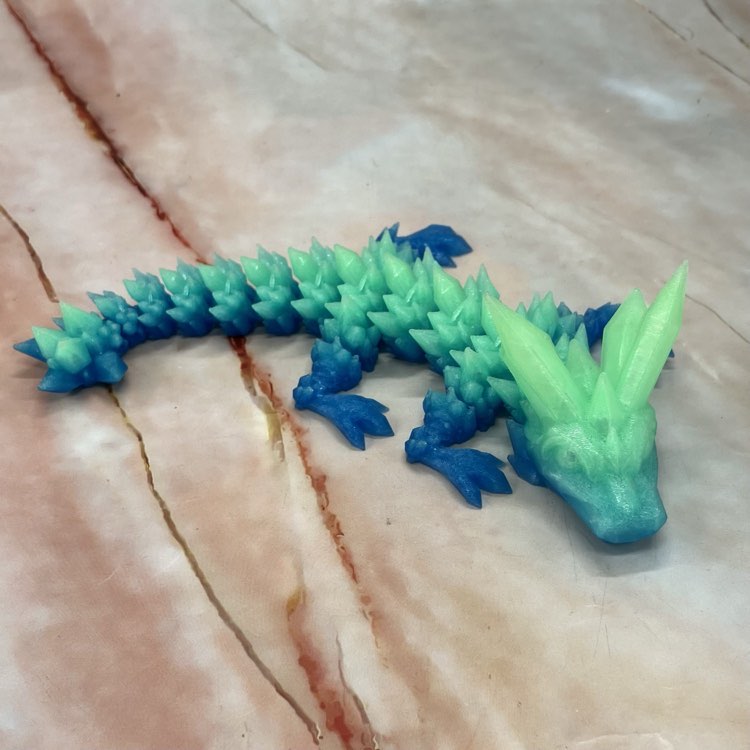 3D Printed Crystal Dragons & Eggs  | 2 Sizes | Various Colours