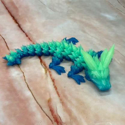 3D Printed Crystal Dragons & Eggs  | 2 Sizes | Various Colours