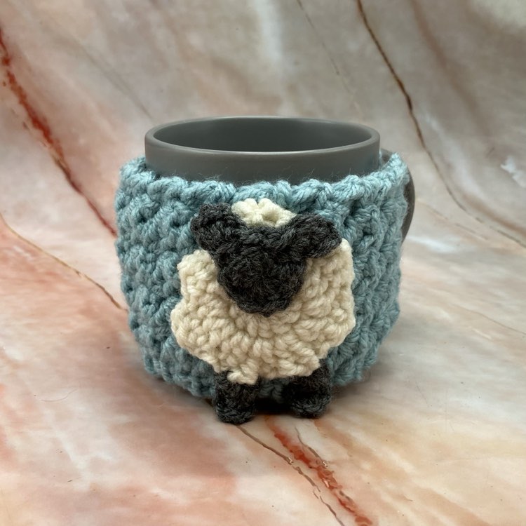 Crochet Sheep Mug Hugs | Various Designs