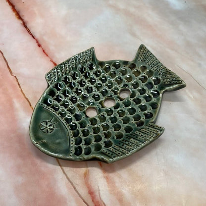 Ceramic Fish Soap Dishes | Various Designs