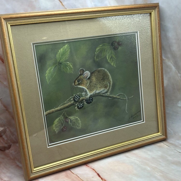 Harvest Mouse| Original Pastel Painting