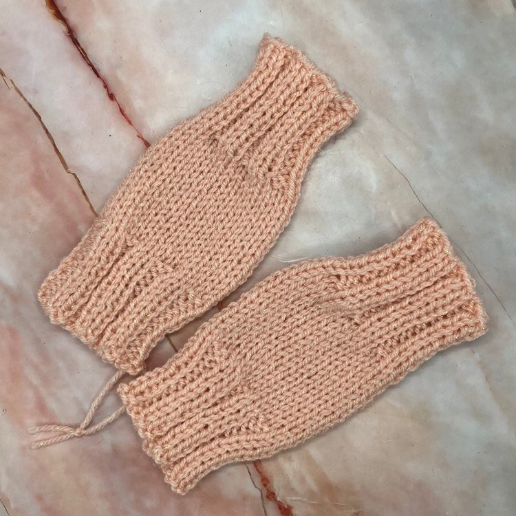 Handmade Acrylic Wool Childrens Wrist Warmers | Various Colours & Sizes