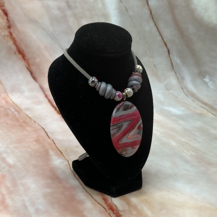 Polymer Clay Statement Necklaces| Various Colours & Designs