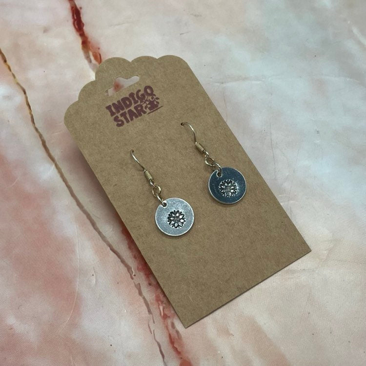 Hand-Stamped Aluminium Earrings | Various Designs