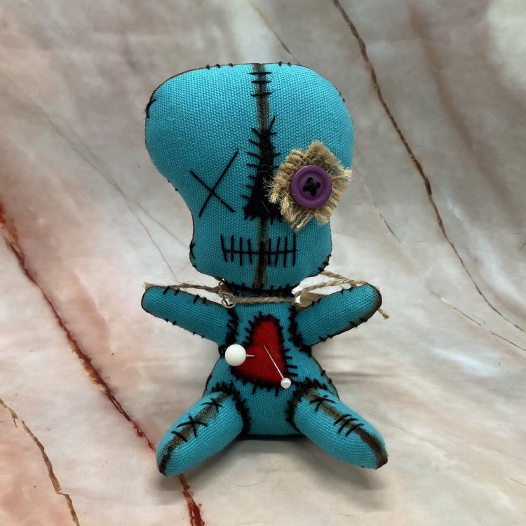 Sugar Skull  Voodoo Dolls | Hand Sewn | Various Colours & Designs