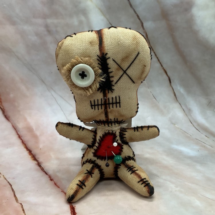 Sugar Skull  Voodoo Dolls | Hand Sewn | Various Colours & Designs