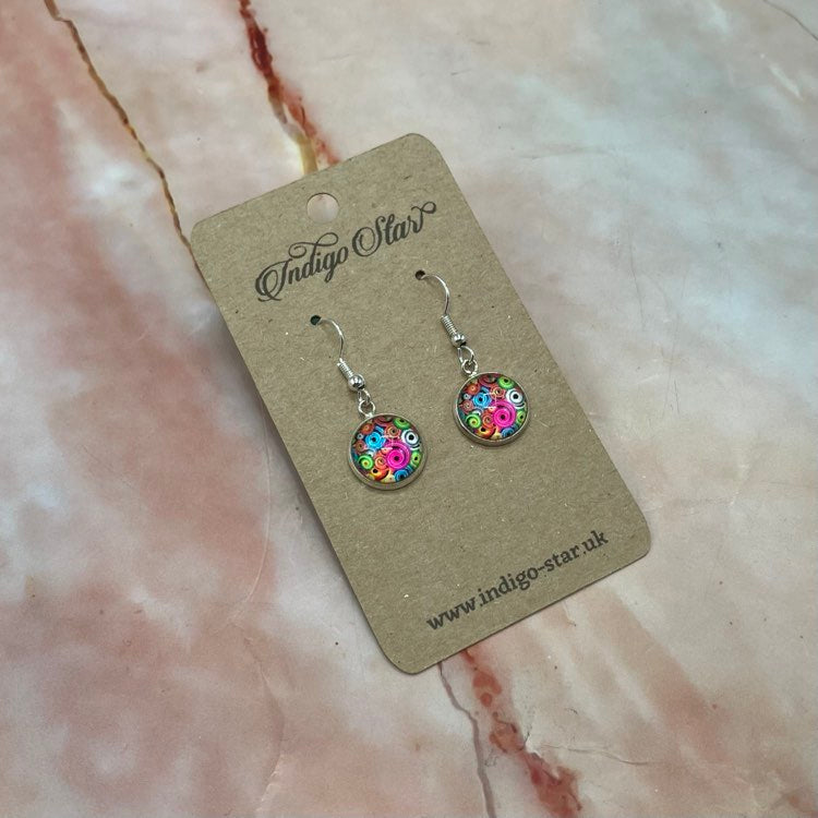 Earrings | Glass Cabochon | Various Designs