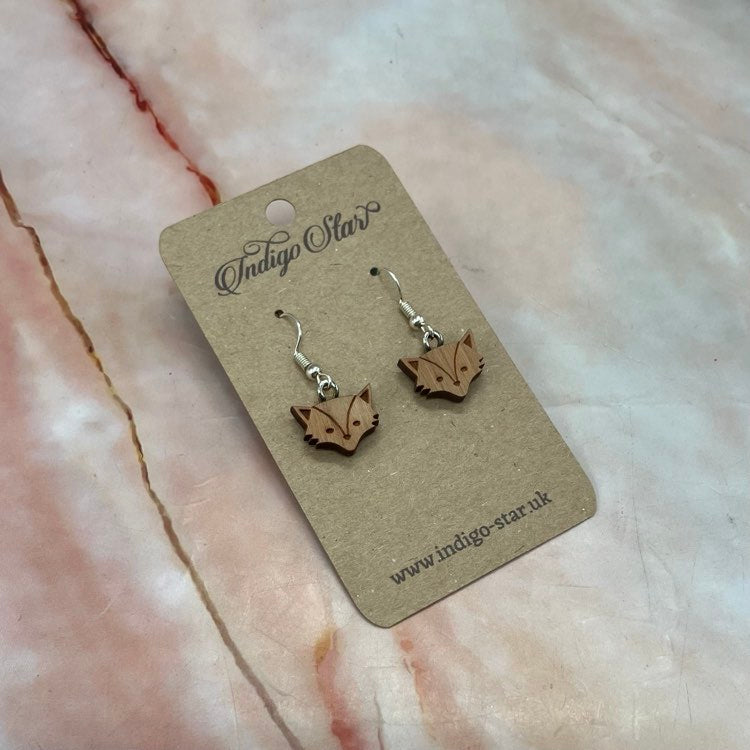 Animal Earrings | Wood | Various Designs