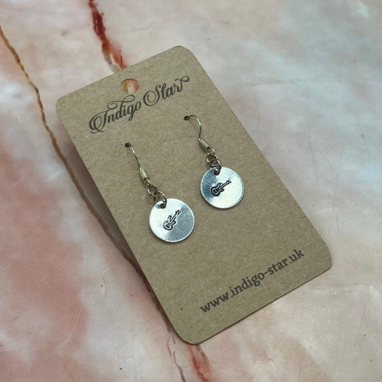 Hand-Stamped Aluminium Earrings | Various Designs