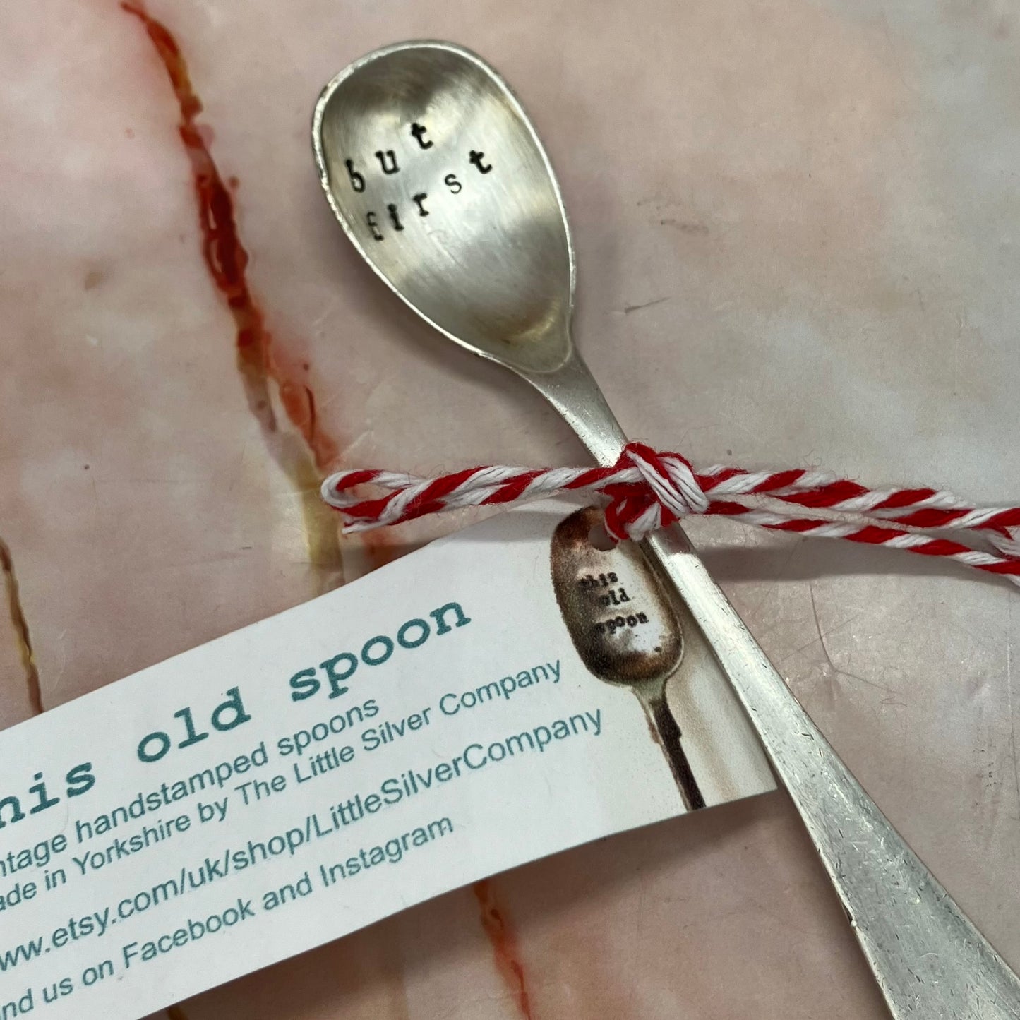 Vintage Hand Stamped Cutlery | Silver Plated | Tea / Coffee Break Collection