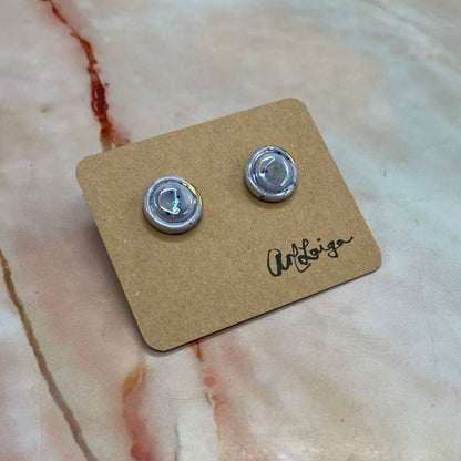 Handmade Ceramic Stud Earrings | Various Designs and Colours