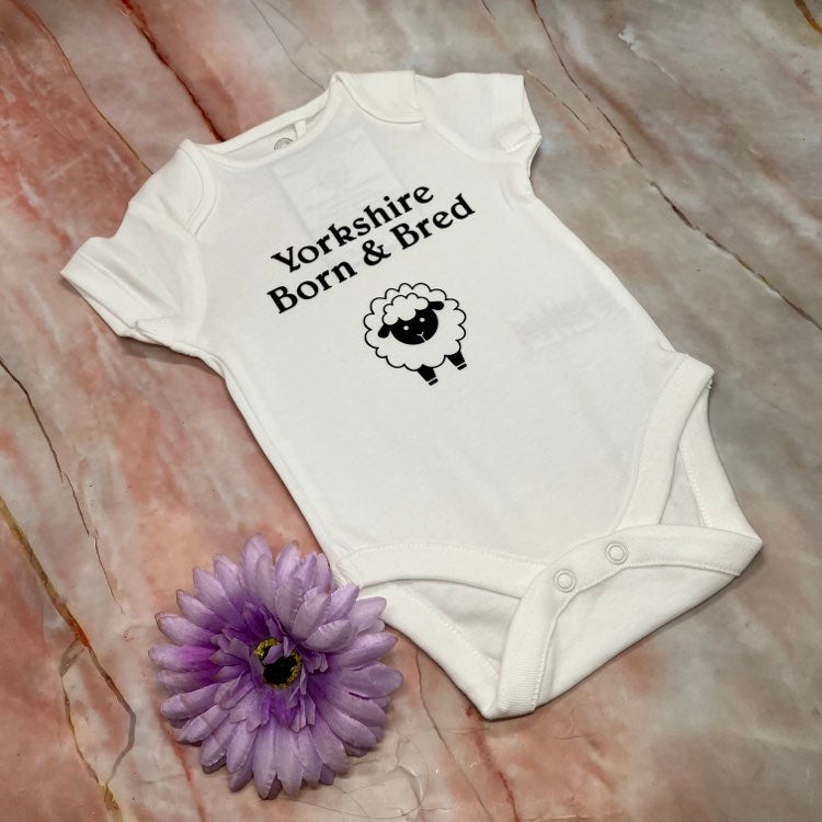 Quirky Short Sleeve Baby Vests | Various Designs & Sizes